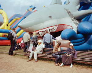 Family festival on Lukiškių aikštė, Vilnius, Lithuania, September 2015.