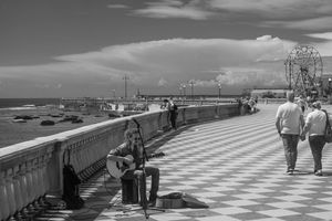 Working/hobby around tourists in Spain