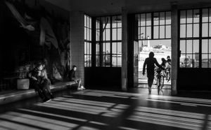 Rotterdam "tunnel entrance for cyclists"