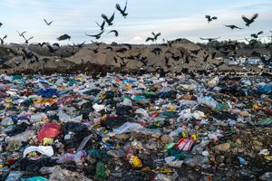 Villarrica landfill on the way to Ñancul