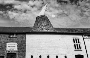 Ware | Conical chimney atop a Former malting mill 03