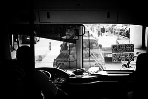 Public transport in Caracas. Agoust 2010