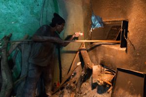 Men at Bakery Work #3