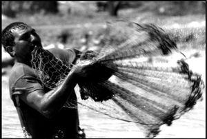 "Self-catering - fishing with the net" - Nueva Esparta / Venezuela