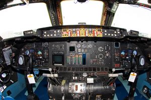 Lockheed C5A Flight Deck