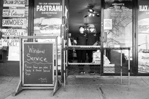 The Gals Behind the Take Out Window at Anthony's Butcher Shop.