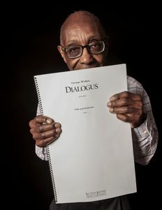 George Walker, composer, July 2009