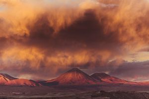 Volcano and Storm