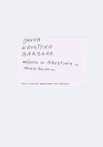 Letter from Janka