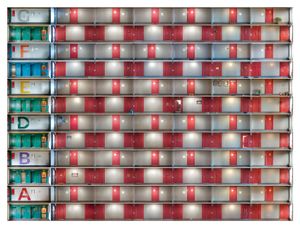 Composition with red (No1)