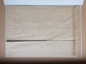 Unpacking  parcel from NZ Post