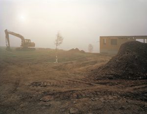 Construction, Sun Through Morning Fog, 2009