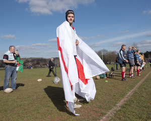 Ben Alton from Shrewsbury RUFC. Crediton Rugby Club match