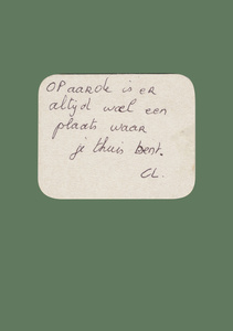 Letter from Crazy Luca