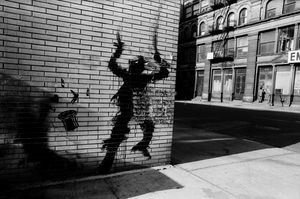 Shadowman leaps