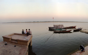 A quite moment on the river.