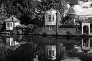 Ware | Gazebos on the river Lea 02