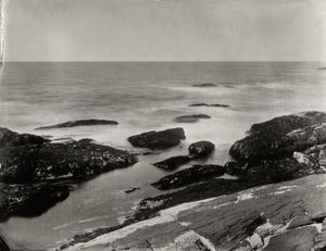 "Winslow Homer's Studio View 2." 8x10"  Wet-plate collodion tintype. © 2012 Keliy Anderson-Staley
