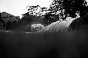 Lying in Grass