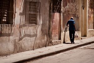 Walking through Havana, Cuba