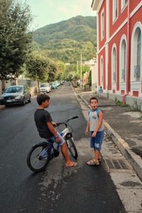 "My poor school !", (povera scuola mia !) he said