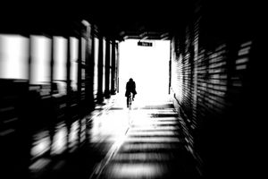 Abstract street photography - In motion