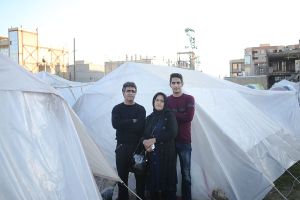 A family who are teacher and lettered had lost everything except their clothes they wore