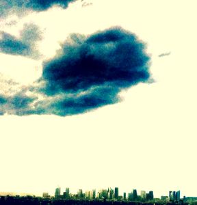 Blue Cloud above La Défense