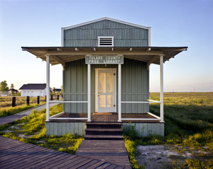 Library built by ex-slaves, Allensworth, CA