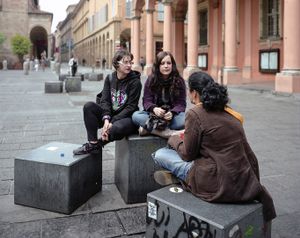 Italie / Conversations Via Zamboni, Bologne