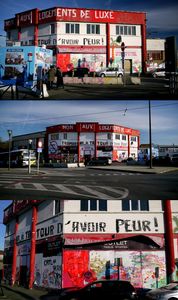 Anderlecht, digue du canal.