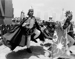 Indigenous dancers