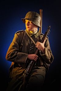 Assault german trooper 1916