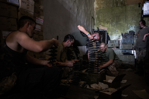 On the frontlines of the war in Ukraine