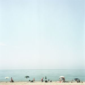 Umbrellas, Livorno, Italy