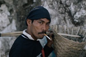 Portrait of a miner