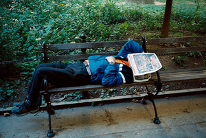 Man in Central Park