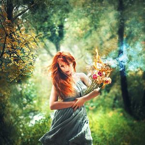 Burning tears© Julie De Waroquier