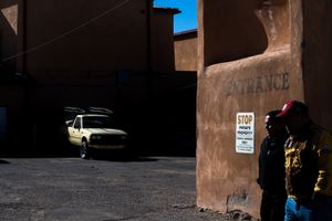 Church Entrance, Albuquerque, New Mexico