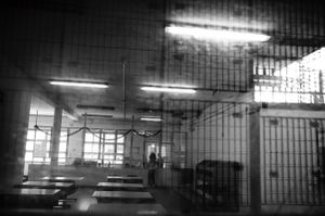 Female dining hall of Ponte Galeria.
