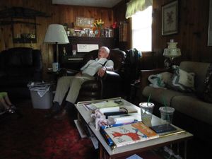 Dan in downstairs recliner