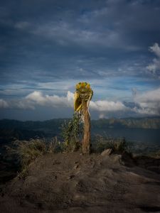 Shrine on Mount Batur