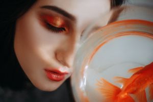 and a fish