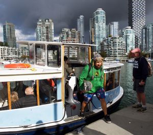 Stepping Off Passenger Ferry