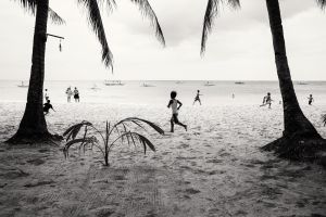 Tropical beach life