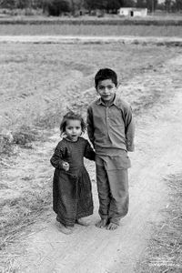 Dalit children on the road | Dhanda, Punjab.