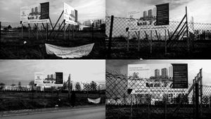 Anderlecht, digue du canal.