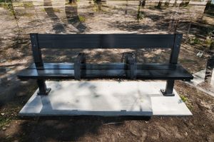 Three benches for three people, Helsinki, 2011