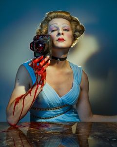 "Photographer's portrait", self-portrait, Hollywood Nightmares series (UK, 2022)