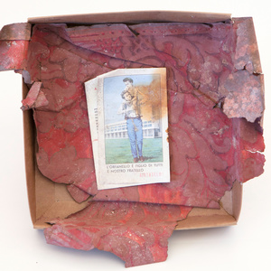 Belice Valley, Sicily. Christian pamphlet